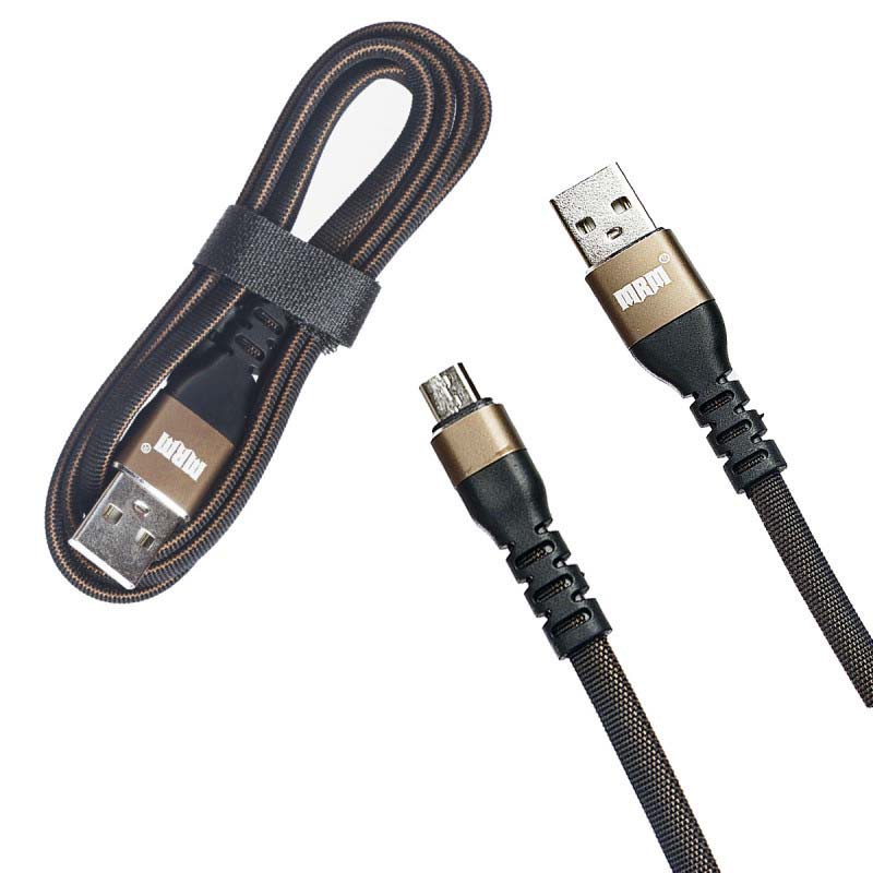 USB MR34m Micro Тканевый плоский 1м