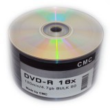 DVD-R 4,7 GB 16x Bulk/50 Full Ink Print (CMC)